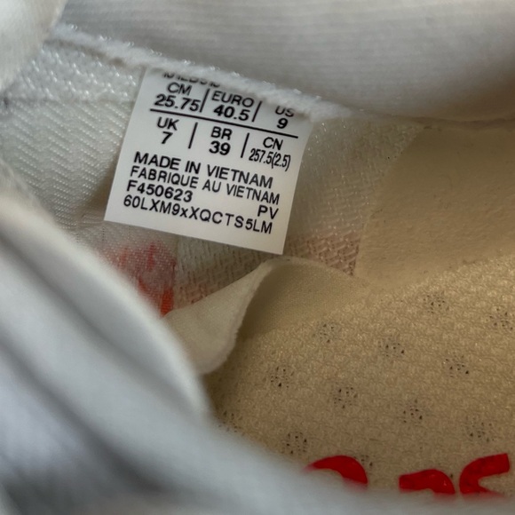 Asics Magic Speed 3 Womens Running Shoes White/Black/Pink Sz 9 1012B518-100 XLNT - Picture 13 of 16